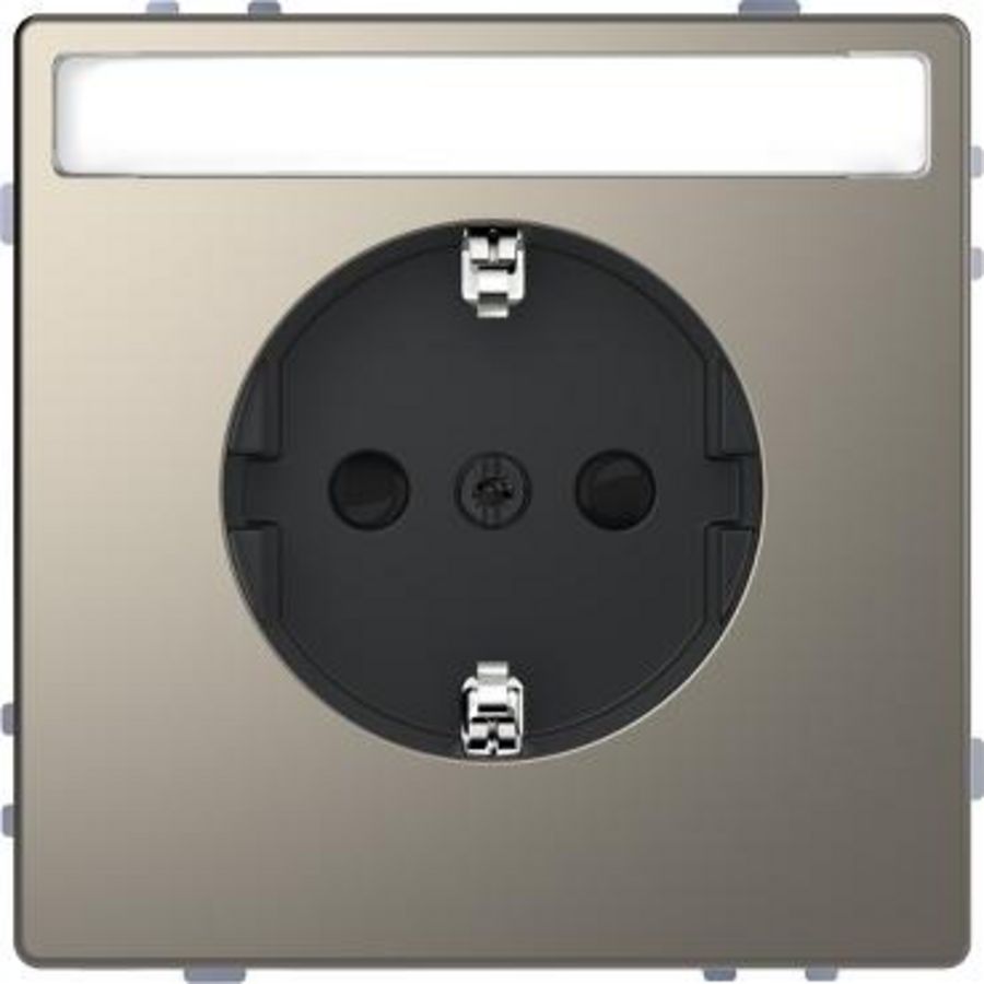 WCD Tekstvenster Kinderbeveiliging Nikkel metallic SysD
