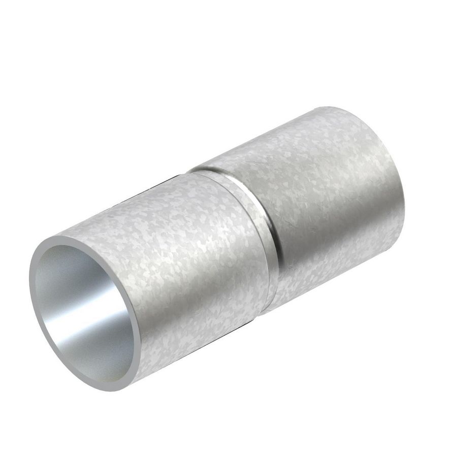Buismof zonder schroefdraad Ø63mm staal verzinkt VVE=5