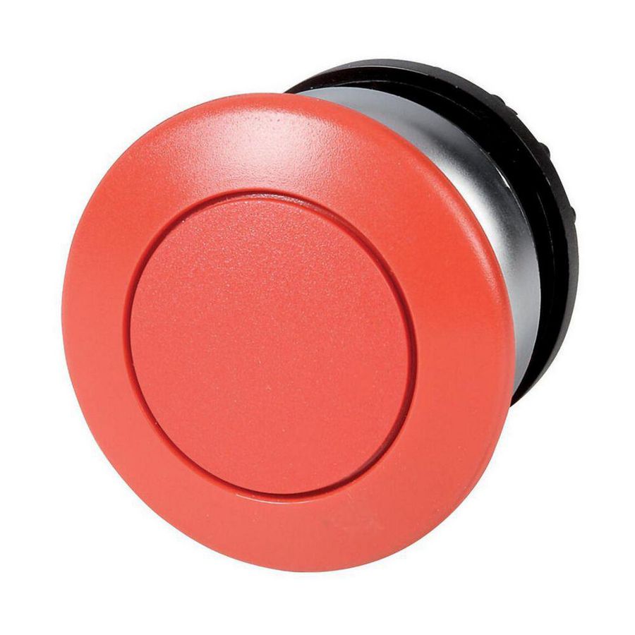 Paddestoeldrukknop rood terugverend M22-DP-R VVE=5
