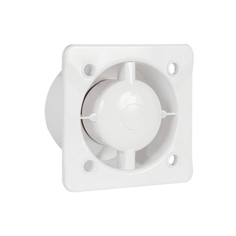 Badkamer-/ toiletventilator AW 125 T wit