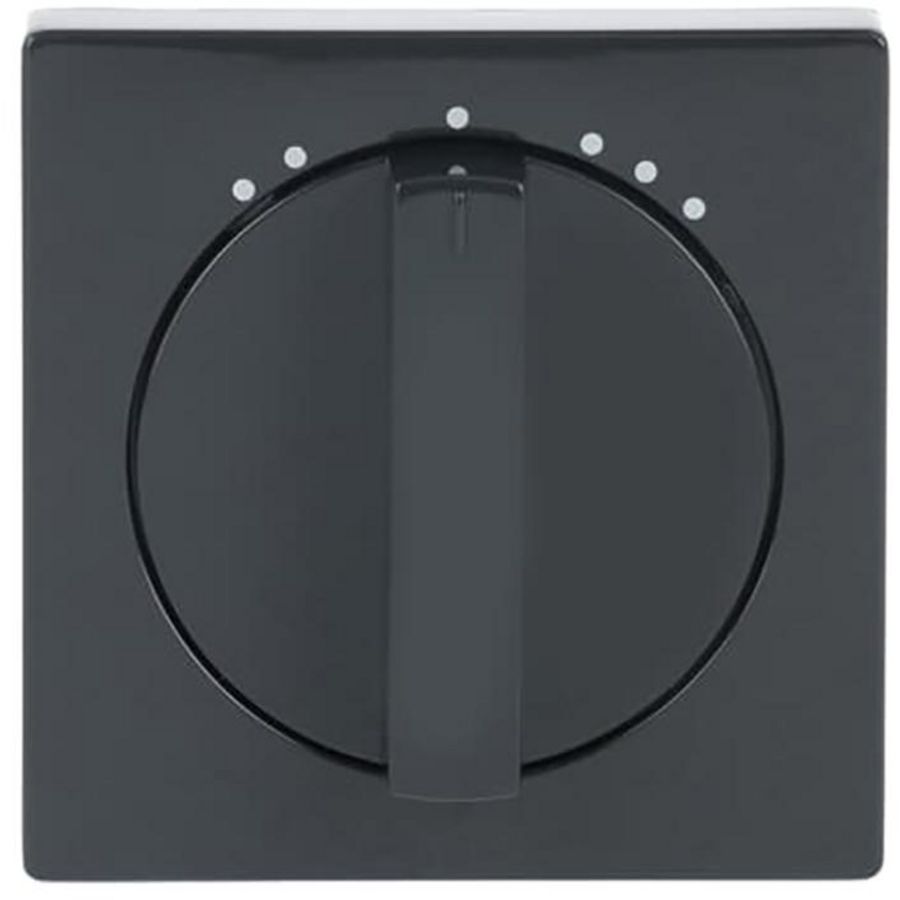 Centraalplaat + greep voor 2711U f-antraciet (1740 DRL-81-503)