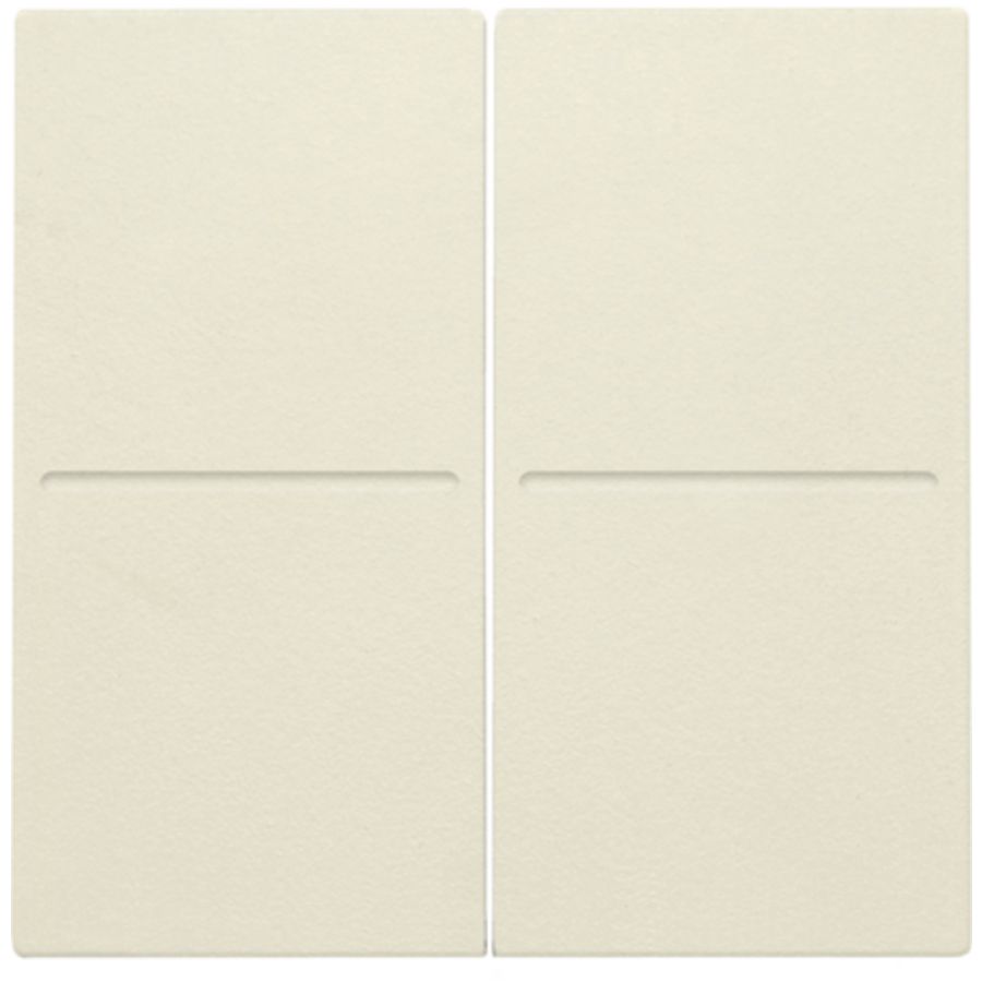 2-voudige toets RF dimschakelaar Hue BT EnOcean KNX cream