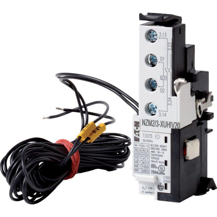 Onderspanningspoel NZM2/3 2xM voorijlend 48V AC
