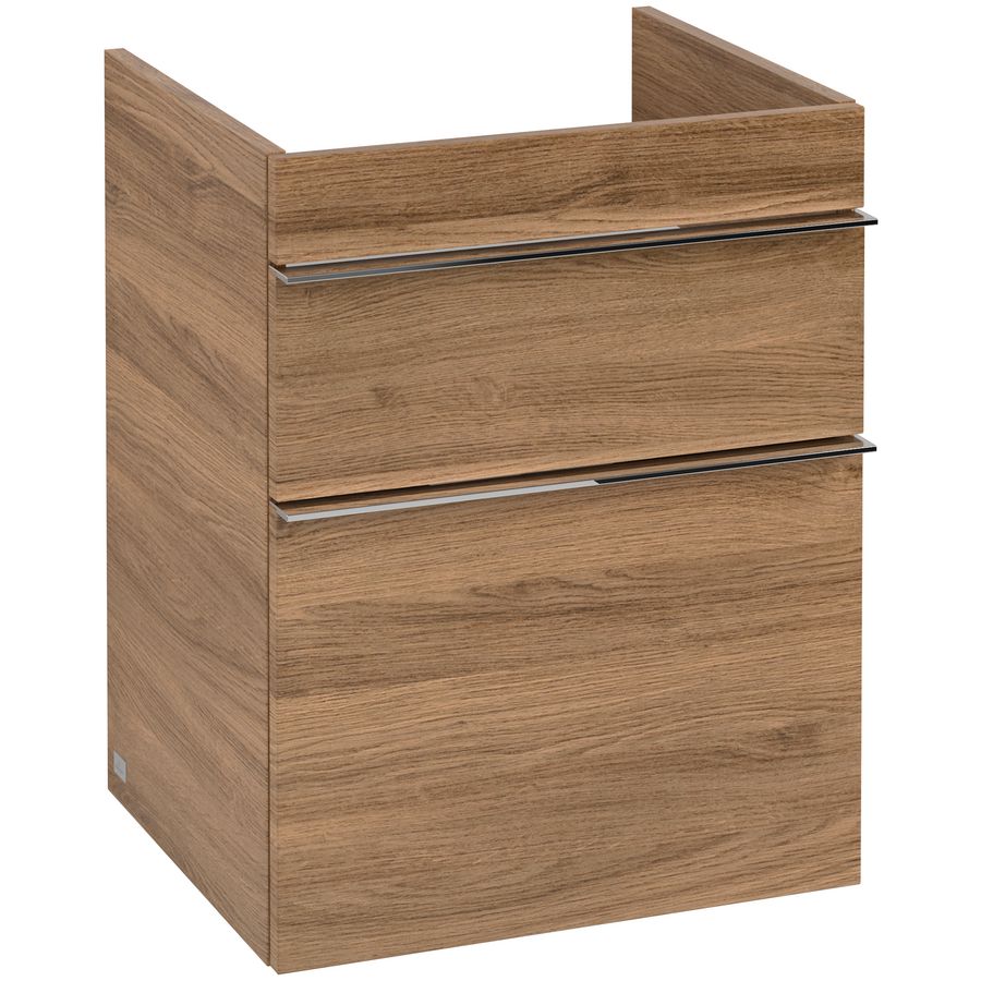 Wastafelonderkast Venticello 466x590x425mm Oak Kansas A92201RH