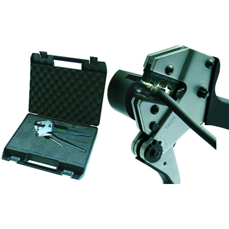 Systeemtang verchroomd zonder inzetstukken in de koffer