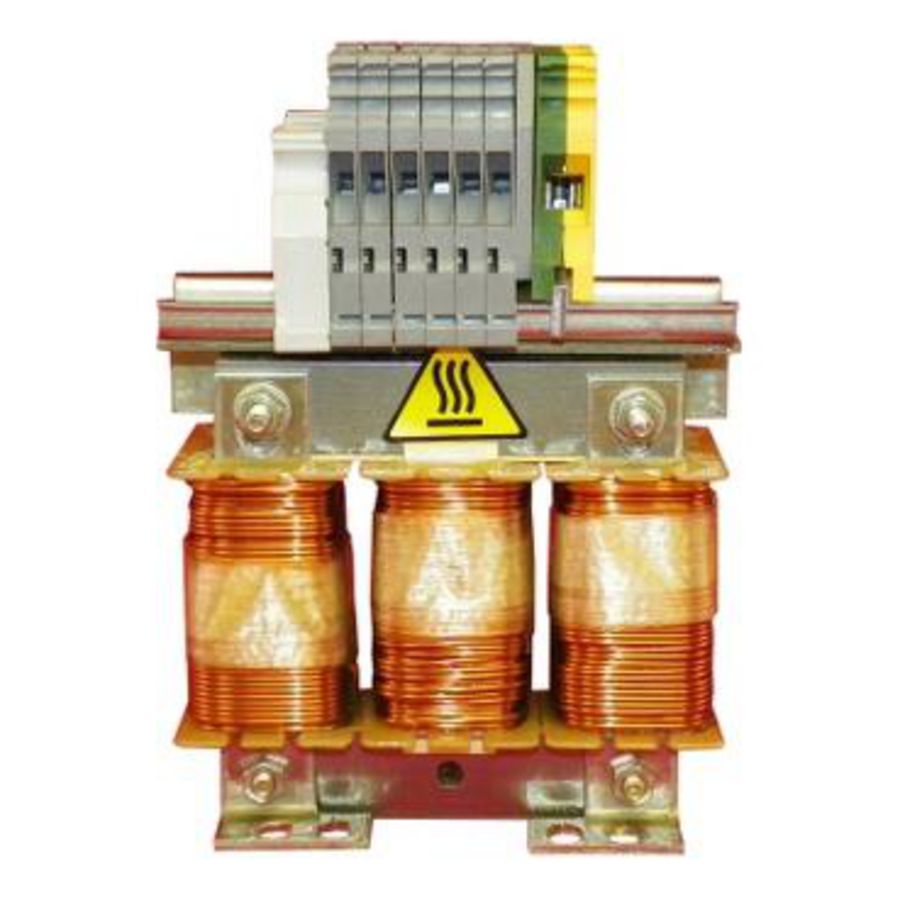 Lijnmotorsmoorspoel frequentieregelaar 4 mH 10A 3 Fase 65