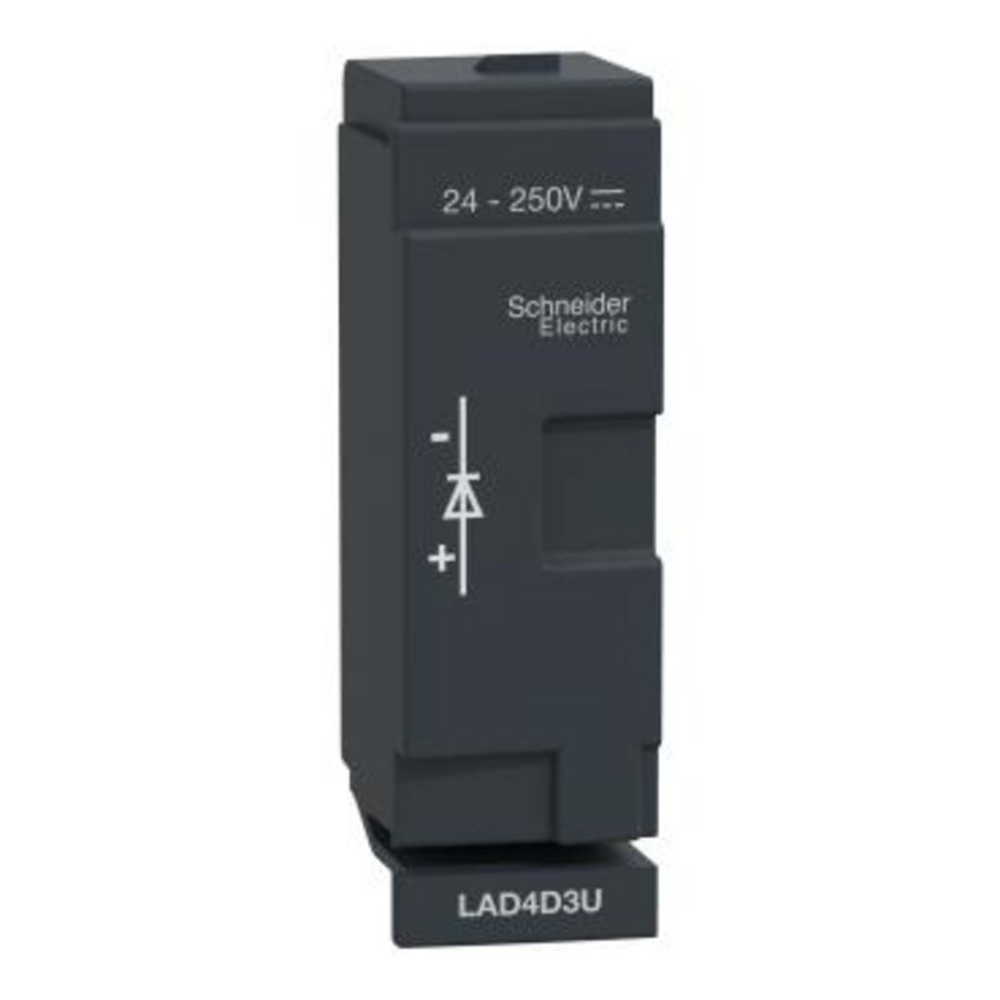 Ontstoringsmodule Diode 24-250V AC Acc. LC1D40-65/DT60 D