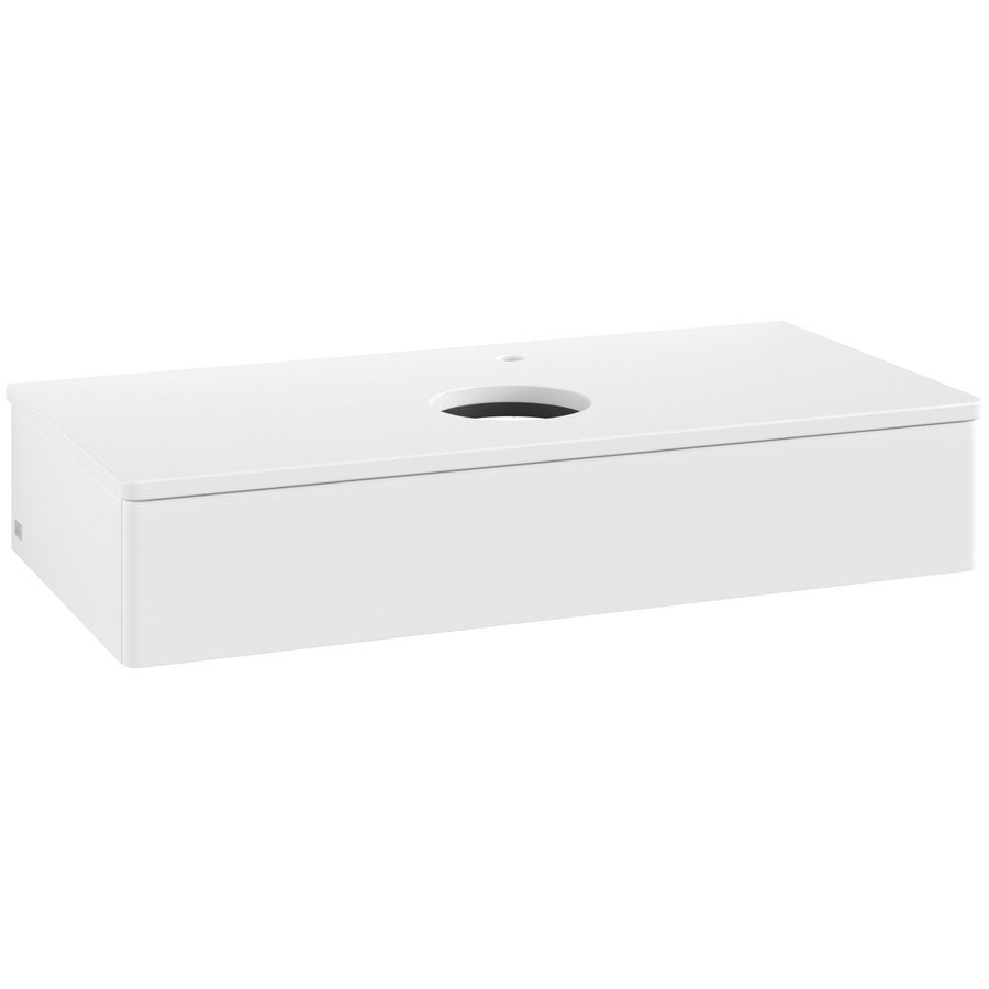 Wastafelonderkast Antao 1000x190x500mm White Matt Lacquer K09050MT