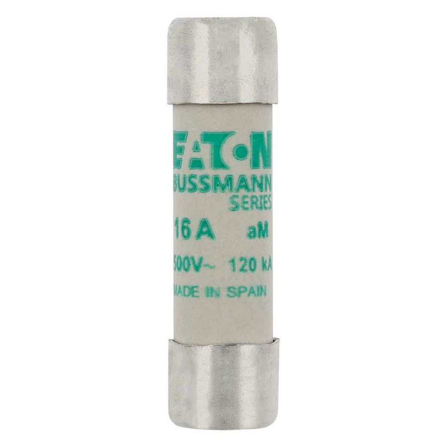 Zekering laagspanning 16A AC 500V 10x38mm aM IEC VVE=10