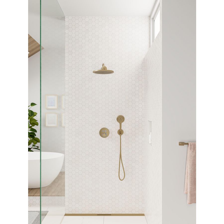 Hoofddouche 280 Croma 1 straalsoort brushed bronze 26220140