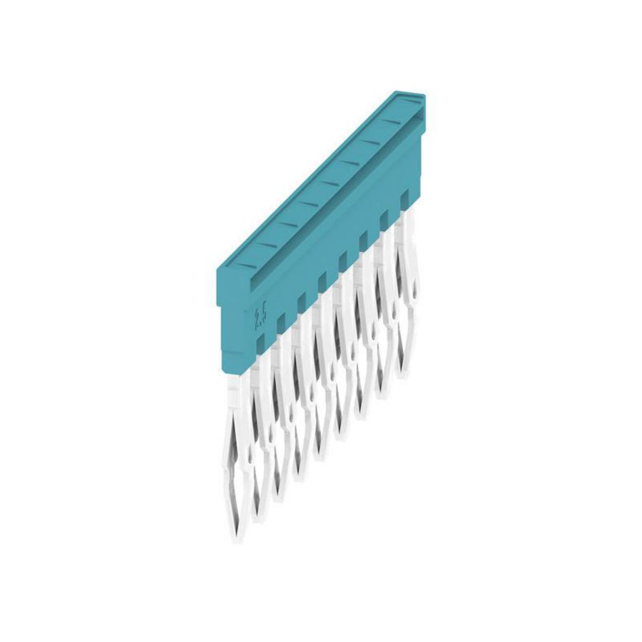 Dwarsverbinder (terminal) Plugged blauw 24 A p: 9 P VVE=20