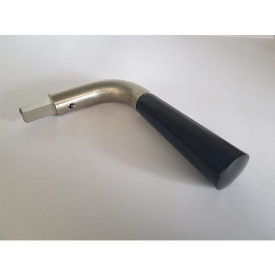 Koude handgreep DRU Dik Geurts RVS zwart