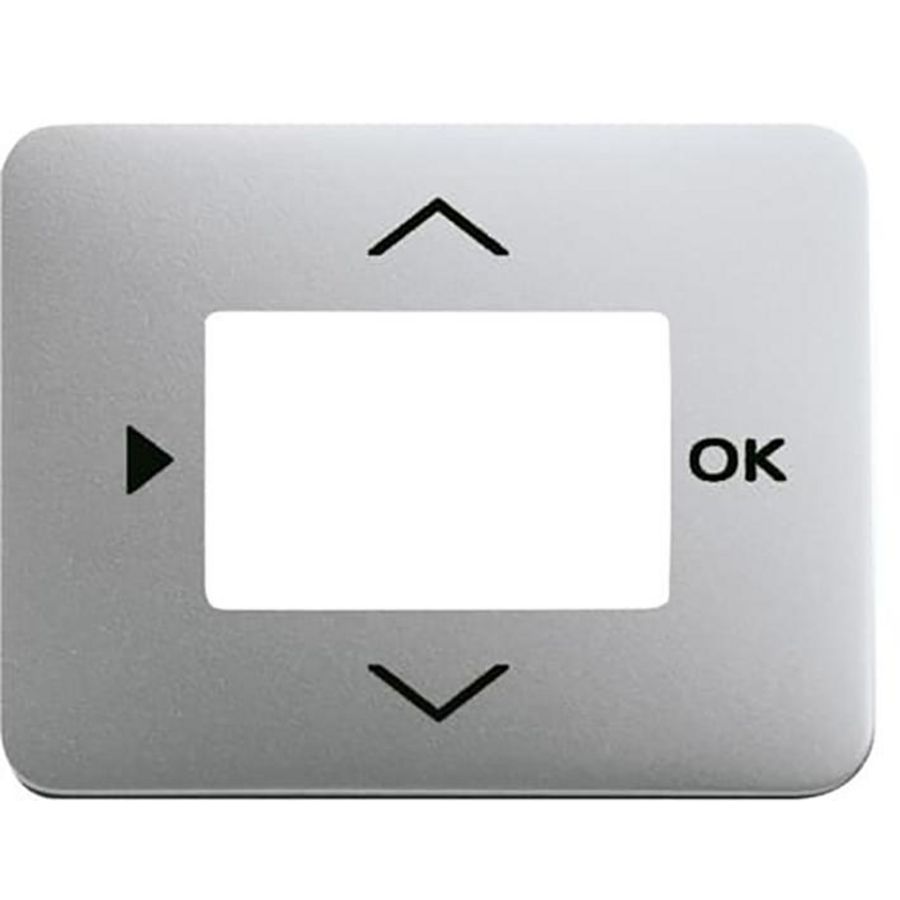 Centraalplaat voor timer/CO2/thermostaat a-titanium (6435-266)