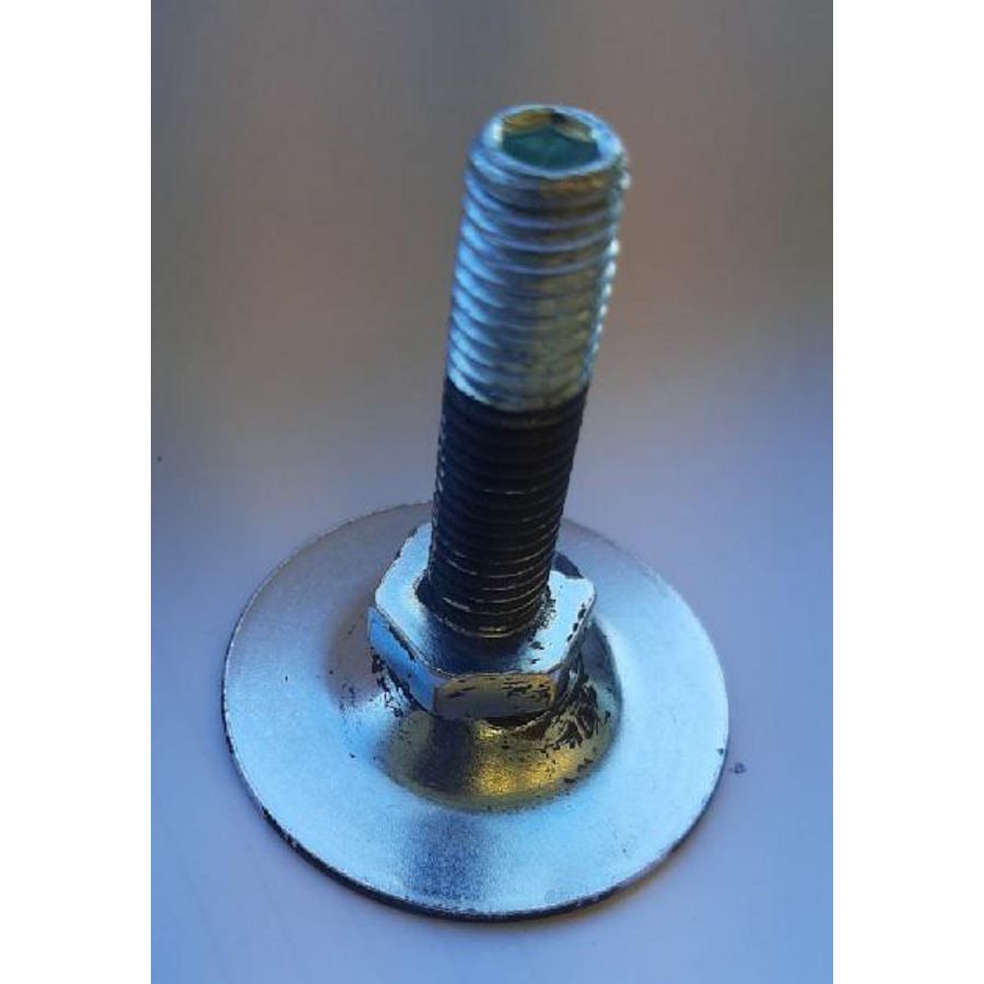 Stelvoet M10x40mm 45mm