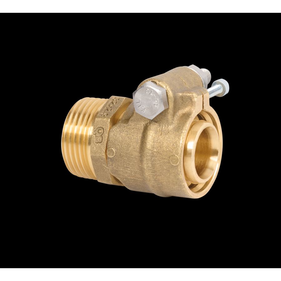 Verloopkoppeling tbv FLEXALEN voorgeiso. buis 50x1.1/2"bu.