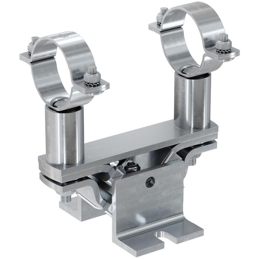 Geisoleerd vast punt FIXPOINT FSFP 3" tbv opvangen thermische uitzetting
