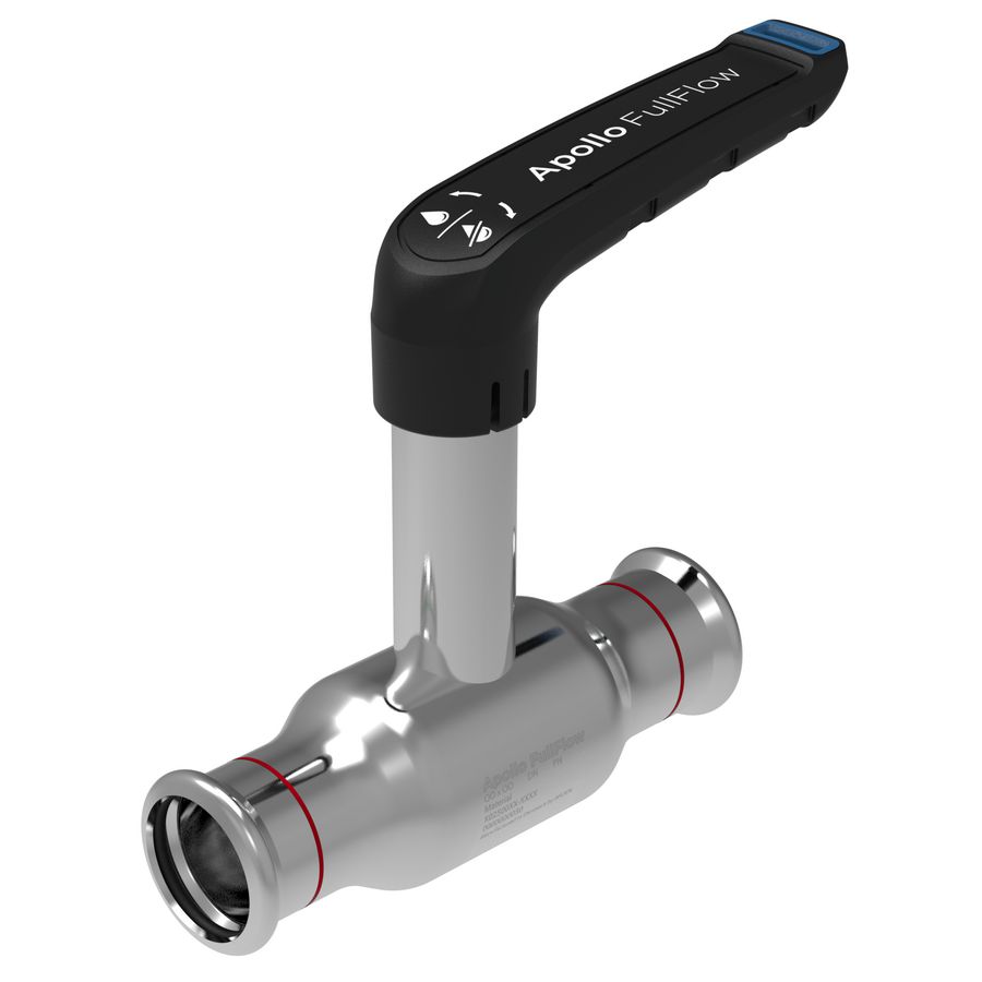 Kogelafsluiter Xpress STAAL + verl. spindel FF 42 XPR10101