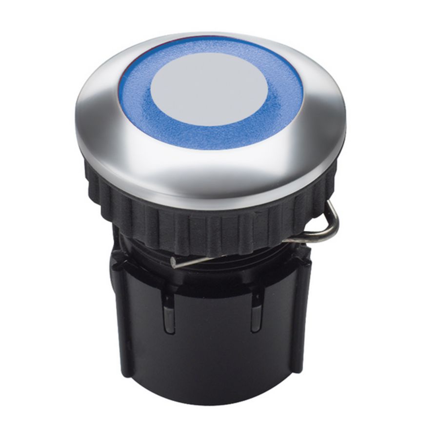 Deurcontact met LED inb steekcontacten IP54 kunststof VVE=3