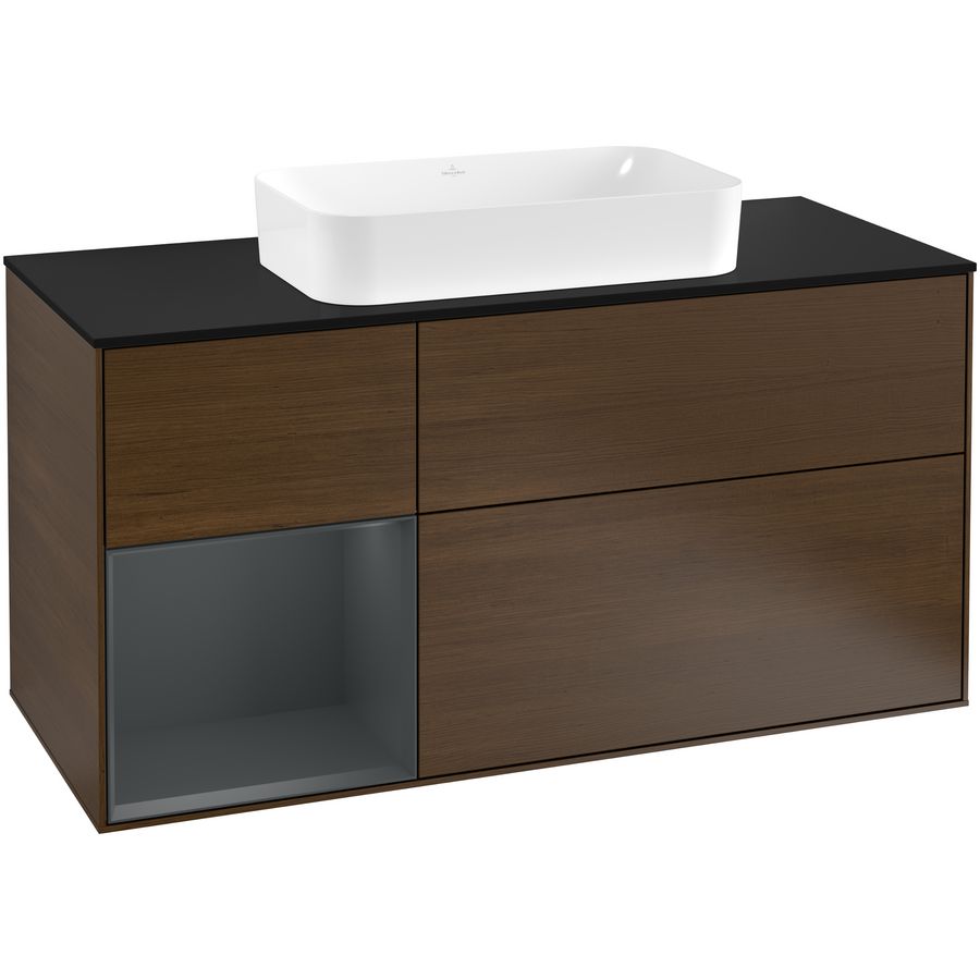 Wastafelonderkast Finion 1200x603x501mm W.Veneer G292HGGN