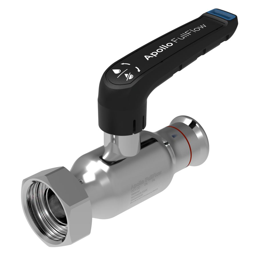 Kogelafsluiter Xpress STAAL + wartel FF 18xG3/4 XPR11400