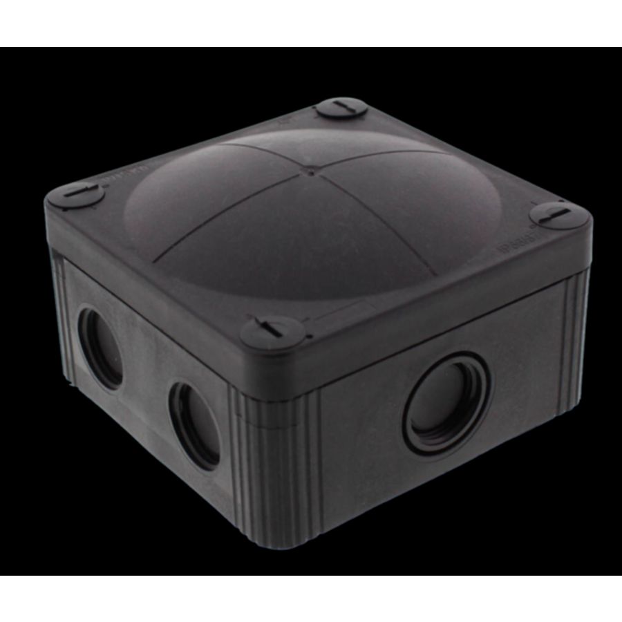 Wiska kabeldoos Combi 407 leeg zwart VVE=5