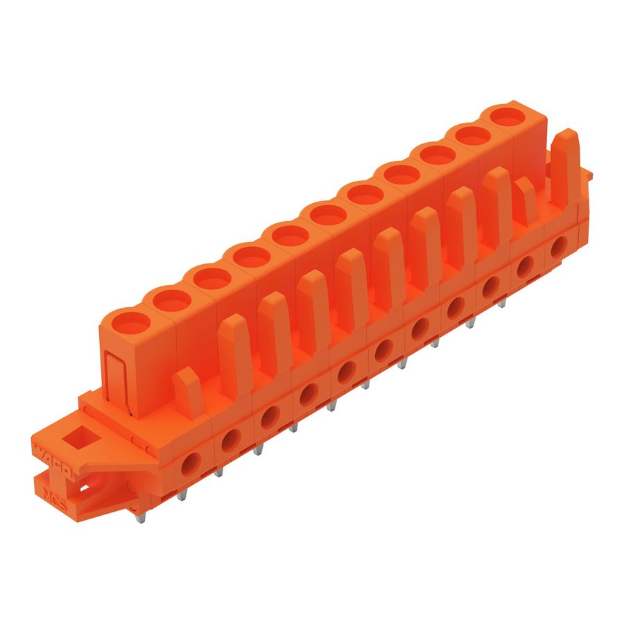 THT FE steker RE raster 5,08mm oranje 232-171/031-000 VVE=25