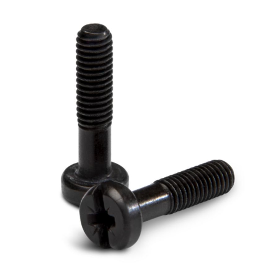 Schroef stopcontact (20 stuks) zwart