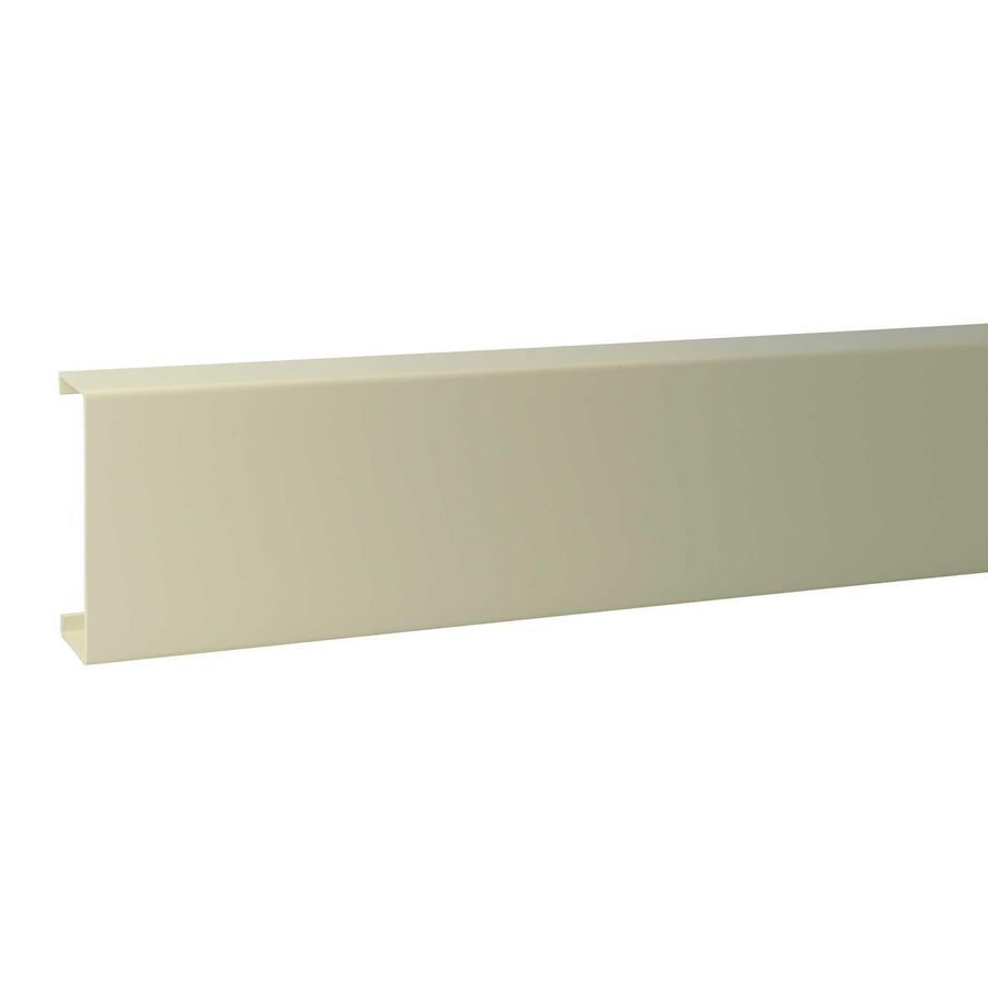 Lengte a 2m. Plintgoot K40 sym afdekprof. creme VVE=10