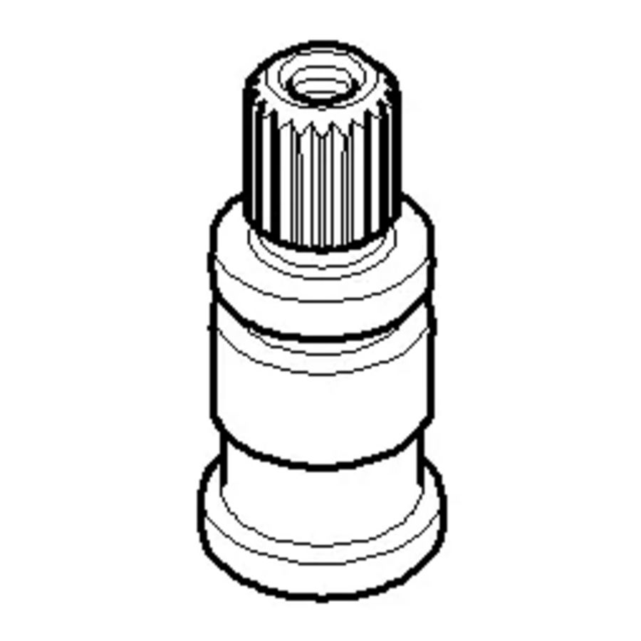 Aansluiting Spindel 12x28mm Platina