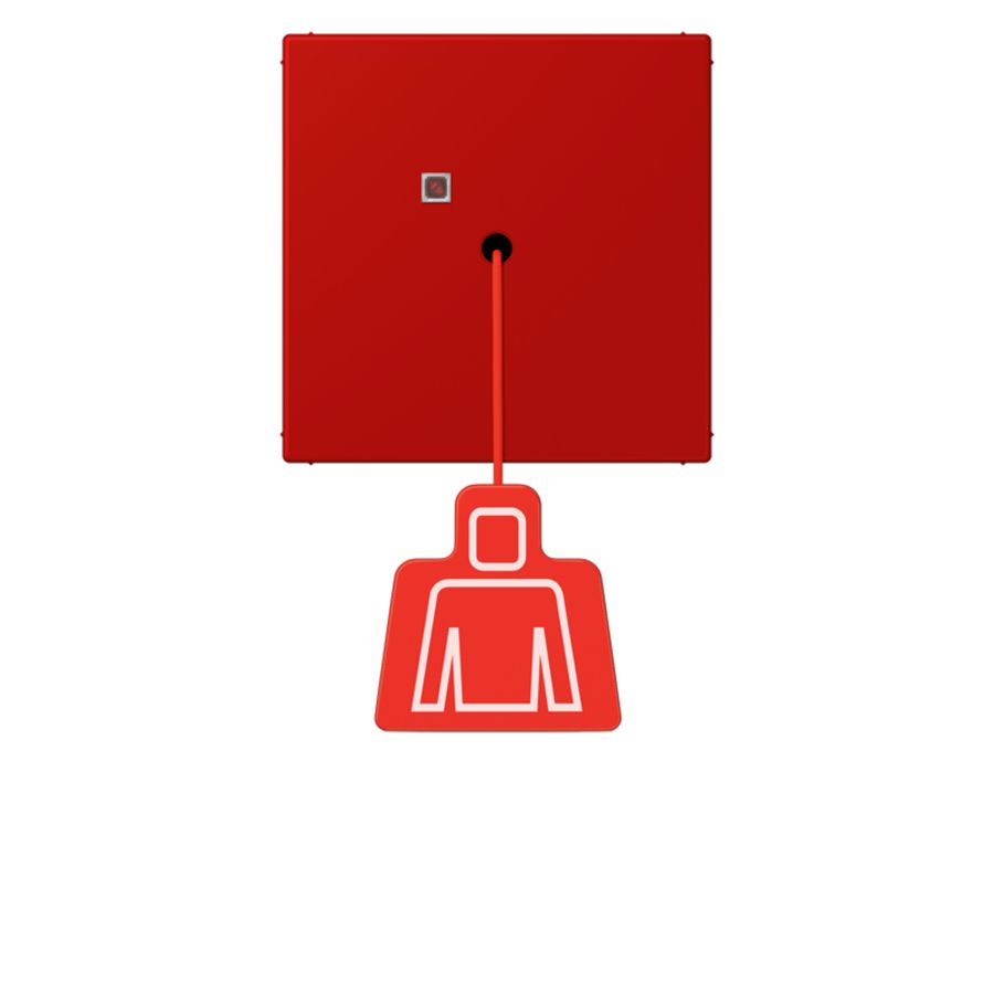 Miva trekimpulsgever LC32090 rood