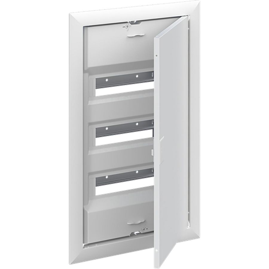 Sierlijst met blinddeur afdekplaat DIN-rail binnenwerk UK63