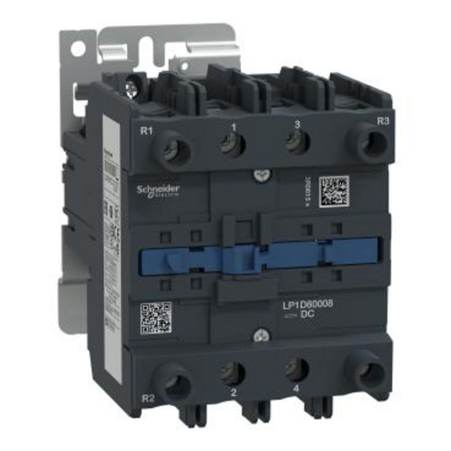 Contactor 4P(2M+2V) AC-1<=440V 125A Stuurspanning 2 D