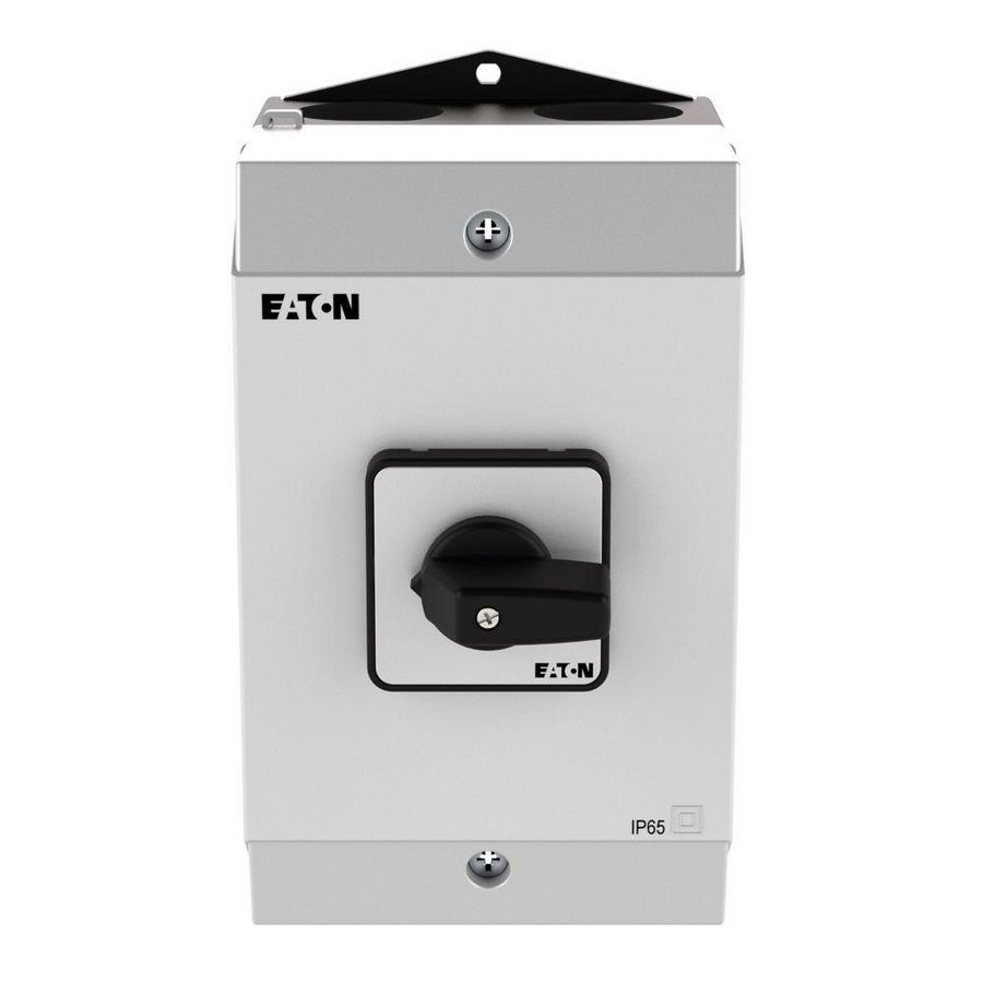 Aan-Uit-schakelaar 6-polig +1MC+1VC 32A 90° opbouw 222899