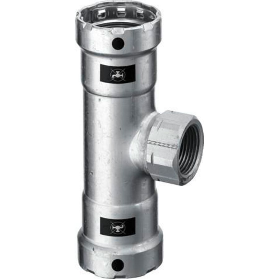 T-koppeling verlopend MEGAPRESS 1"x3/4"bn.dr.x1" 4217.2