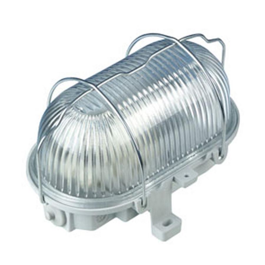 Bulleye draadkorf M 60W/E27 grijs VVE=4