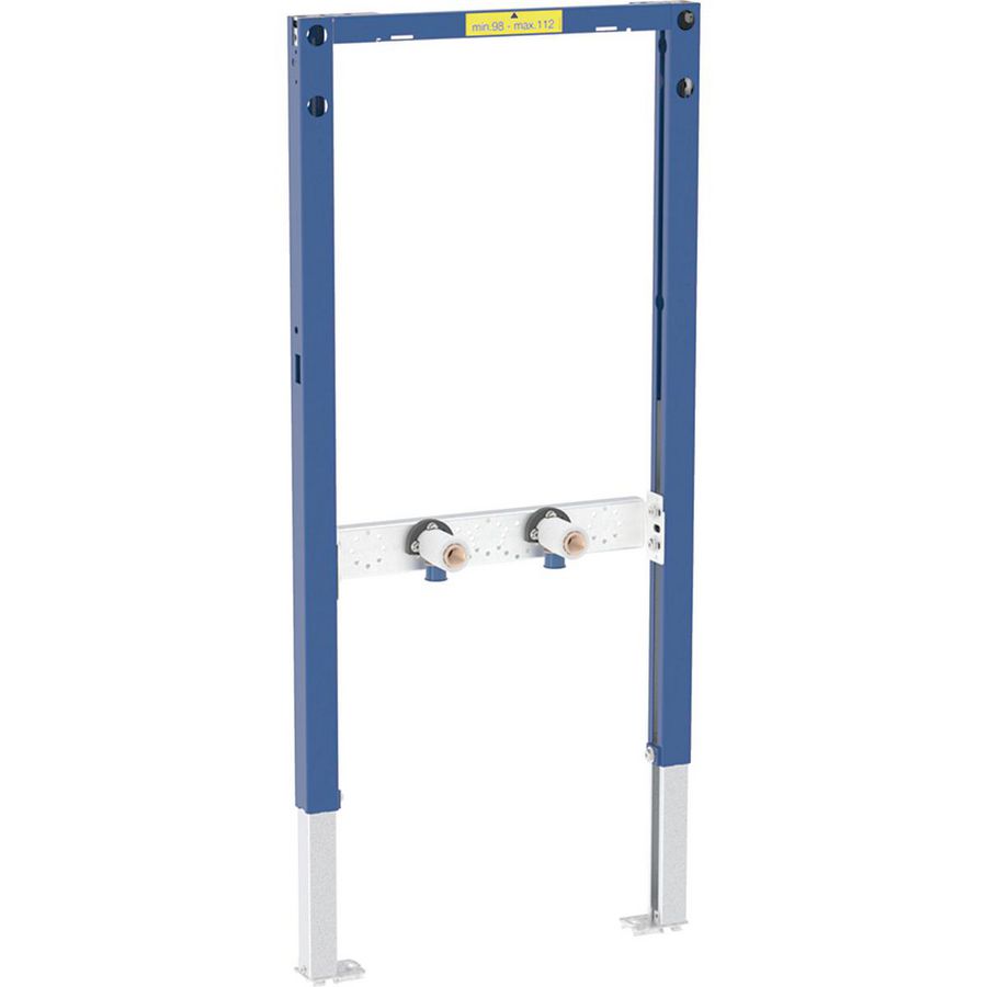 Duofix element tbv douche en bad 98–112cm tbv wandkraan opbouw