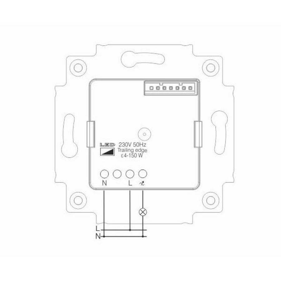 Dimmer bluetooth astrodimmer wandmontage