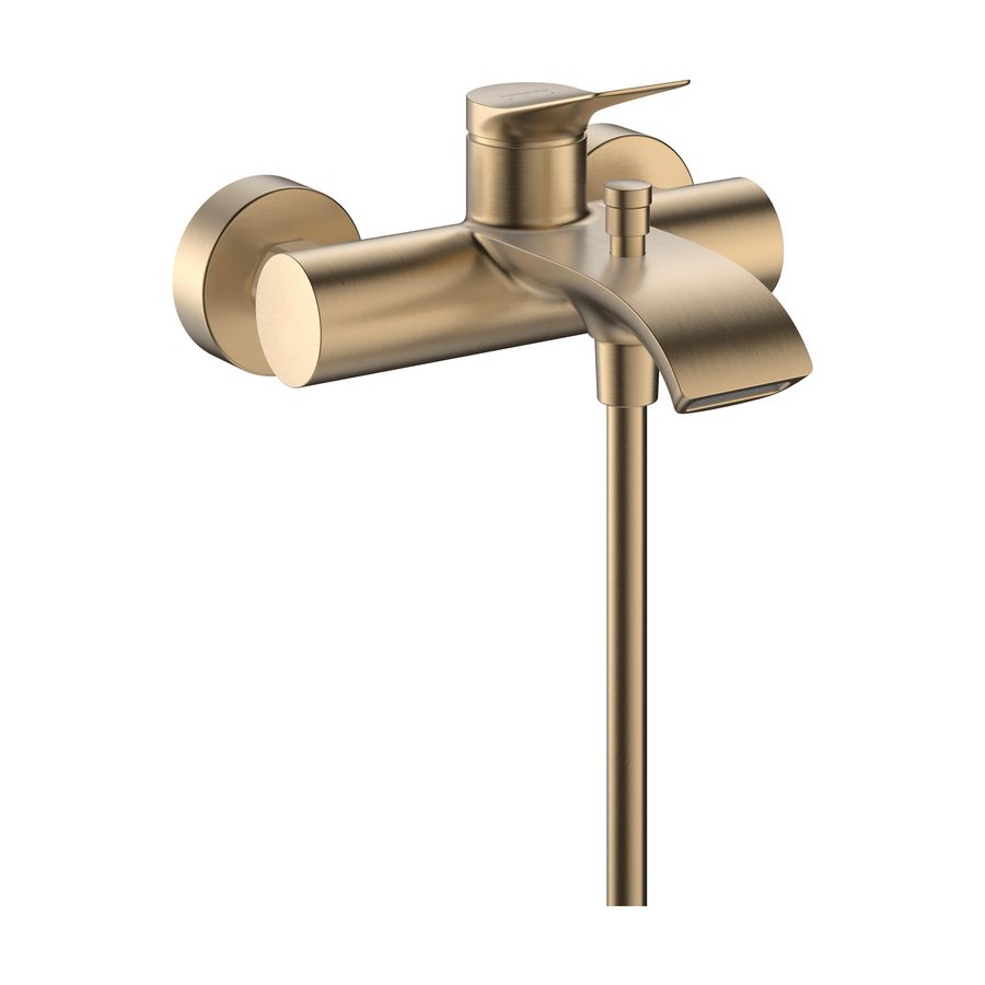 Badmengkraan eengreeps opbouw Vivenis Original Brushed Bronze
