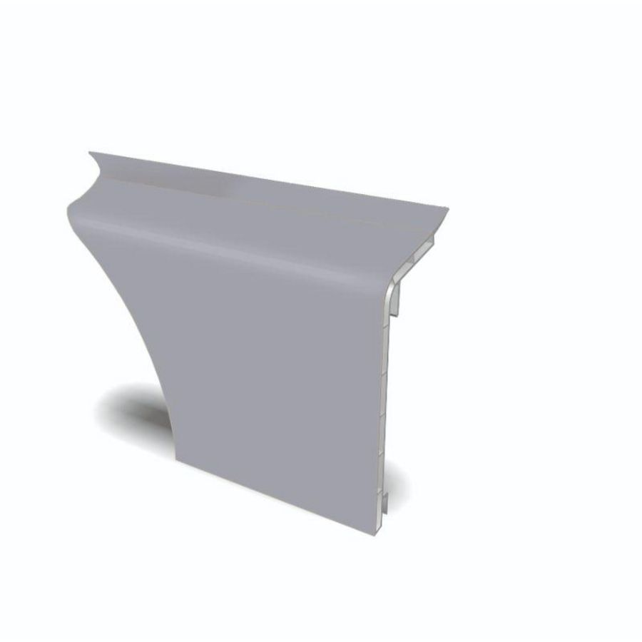 Lengte a 2m. plintprofiel SLF 2000 lichtgrijs HZ VVE=10