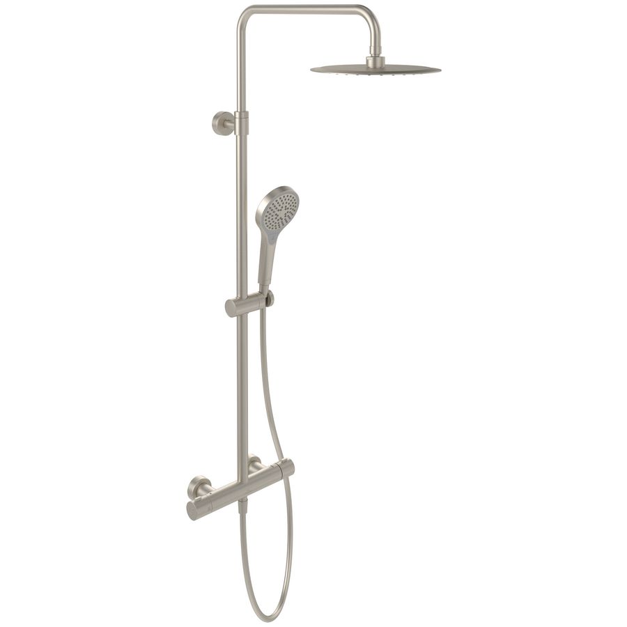 Douchesysteem m 3 functies Verve Showers Brushed Nickel Matt