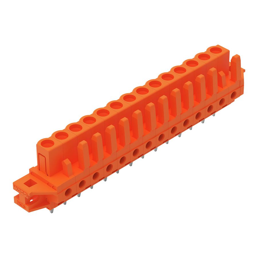 THT FE steker RE raster 5,08mm oranje 232-174/031-000 VVE=25