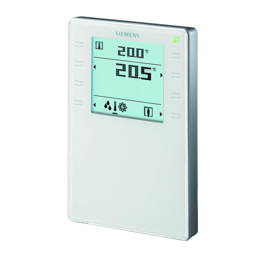 Ruimtetemperatuuropnemer met LCD display QMX3.P34