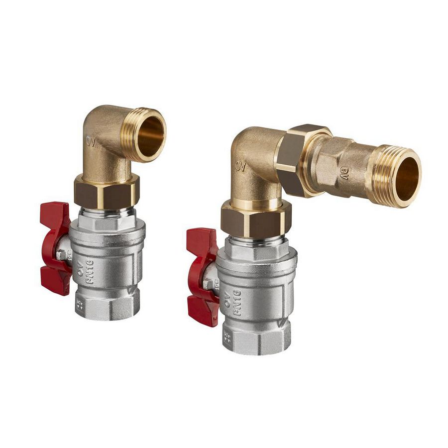 Aansluitset haaks Multidis SF en SH RVS verdeler