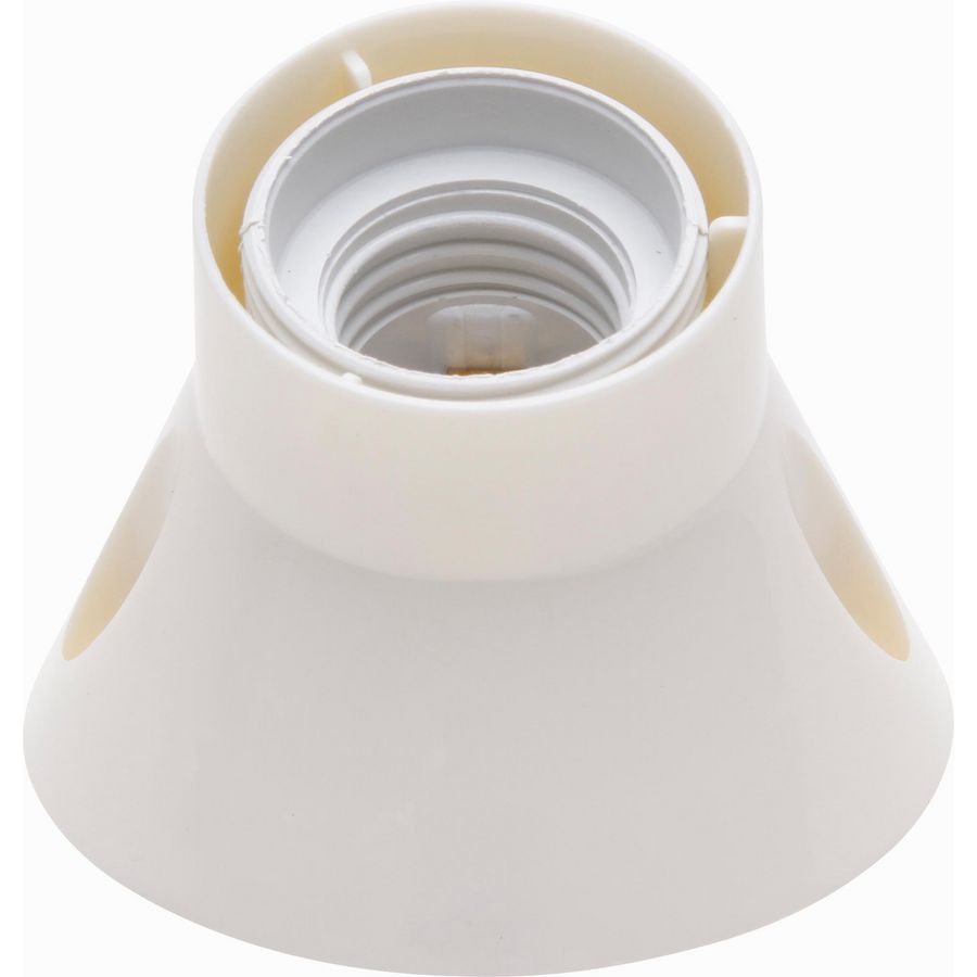 Wandlamphouder E27 wit VVE=6