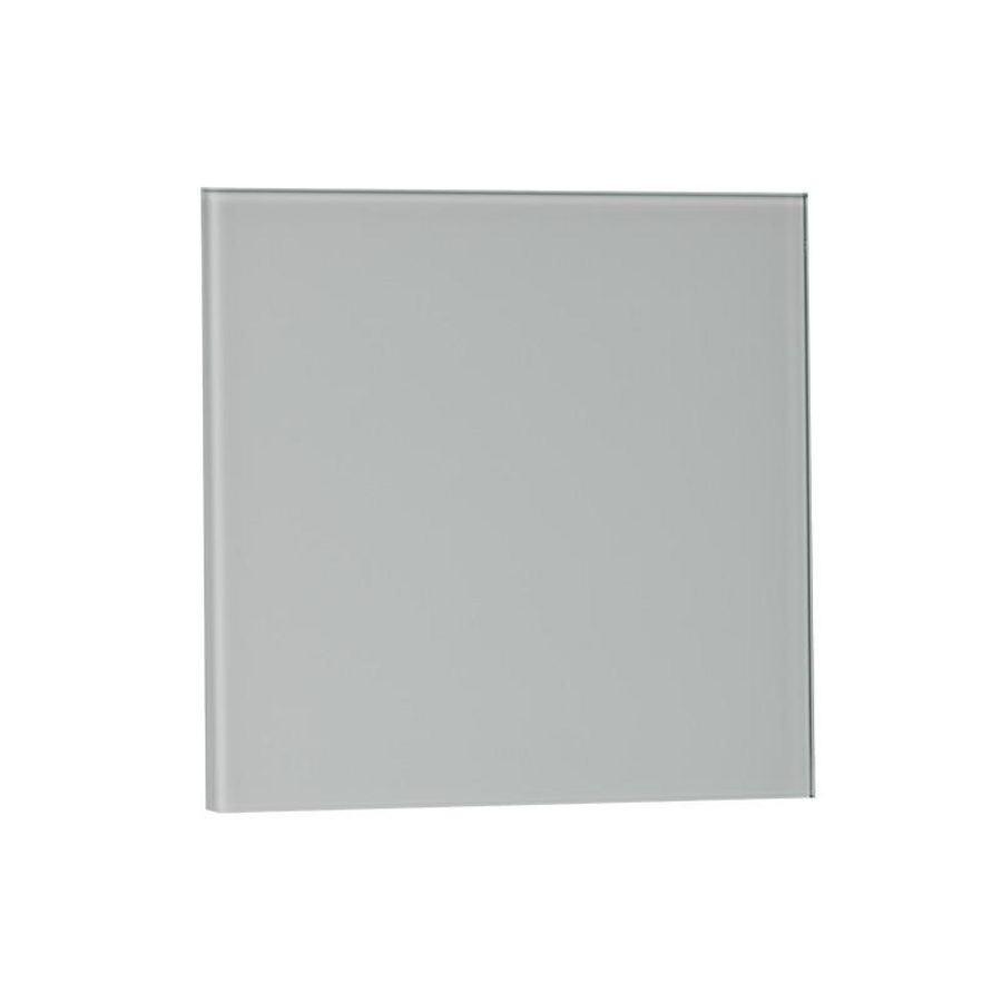 Glazen front tbv AW 100 vlak mat wit