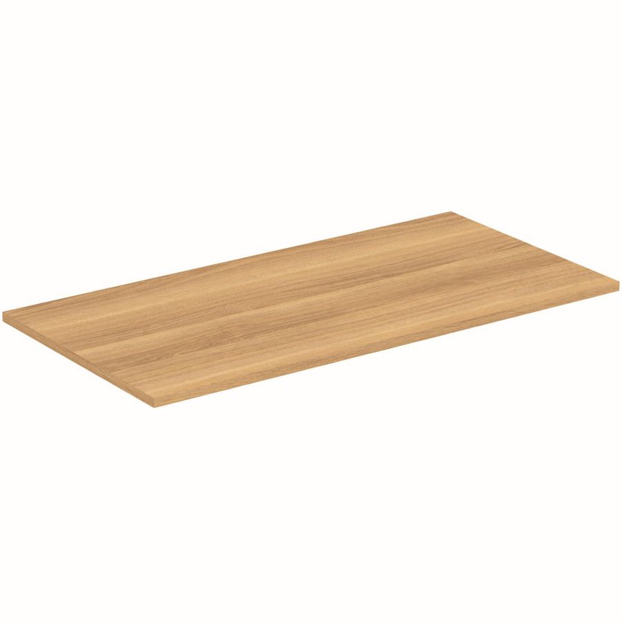 Afdekblad hout I.LIFE-B zonder uitsnijding 1002x505x18mm natural licht eik