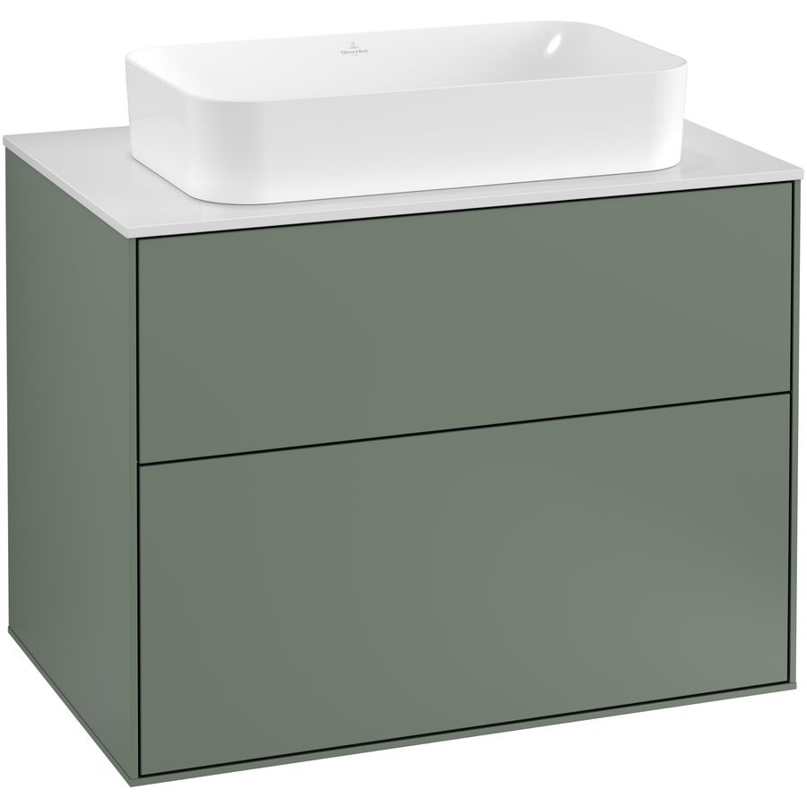Wastafelonderkast Finion 800x603x501mm Olive Matt Lacquer G22100GM