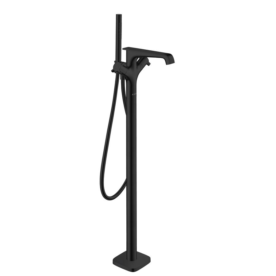 Afbouwdeel AXOR Citterio E vrijstaande badkraan mat zwart excl. inbouwdeel