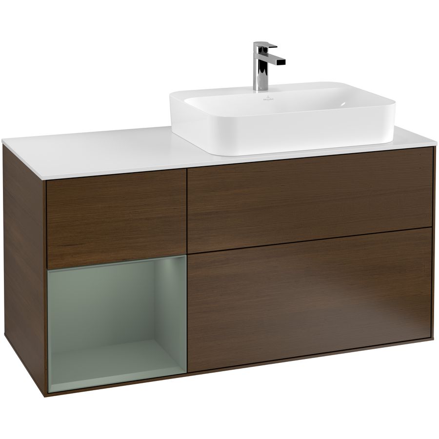 Wastafelonderkast Finion 1200x603x501mm W.Veneer G391GMGN