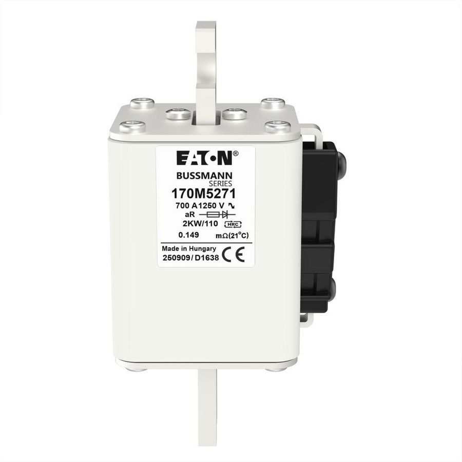 Zekering hoge snelheid 700A AC 1250V 100kA 2 61x77x1 VVE=3